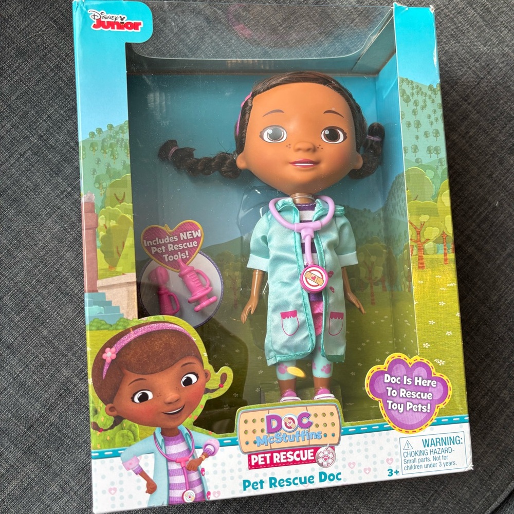 Doc McStuffins Pet Rescue Doll - Rare & New in Box
